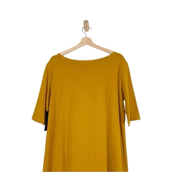 Bryn Walker Euna Organic Cotton Scoop neck Midi Dress Size Small - Picture 5 of 10